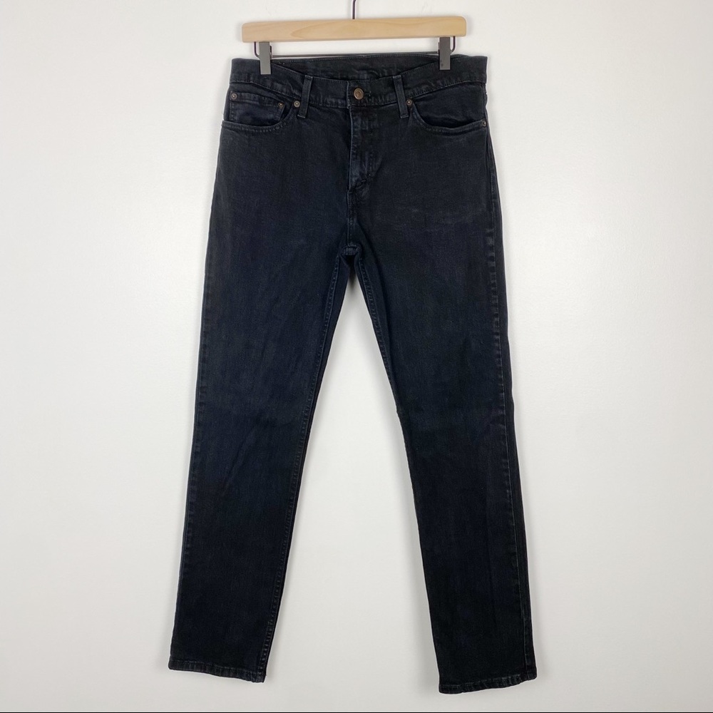 Levi’s 511 mens black denim jeans size W32 L32